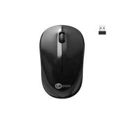 Lecoo Ws206 Si̇yah Kablosuz 1200Dpi 3 Tuşlu Opti̇k Mouse 