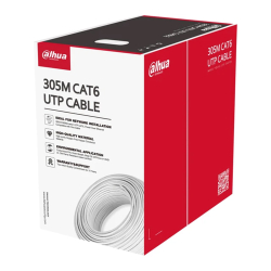 Dahua Pfm920-6Un 305M Cat6 Outdoor U/Utp 0.53Mm (%100 Bakir ) Kablo