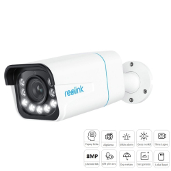 Reolink P430 8Mp 5X 2.7-13.5Mm Motorize &Ccedil;Ift Y&Ouml;N Ses Gece Renkli Bulet Kamera