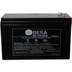 Desa 9.2Ah 12V Tse&#039;Li  Ak&Uuml; (10 Yıl &Ouml;M&Uuml;R Beklentili)