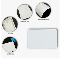 Sarkey Sr-621 Iso Mifare Card 13,56 Mhz Mifare Kart,10L&#039;U Paket 