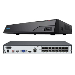 Reolink Nvs16 16 Kanal Poe Nvr - 4Tb Di̇sk Dahi̇l