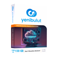 Yenibulut Veri Y&Ouml;Netim Yazılımı 150 Gb 1 Yıl Lisans 2 Kullanıcı