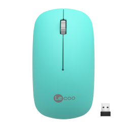 Lecoo Ws214 Turkuaz Kablosuz Mouse 