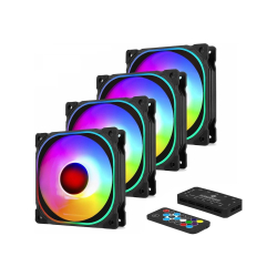 Frisby Fcl-F1405C 4X120Mm Argb Fan+ Kontrol Hub Kasa Fan